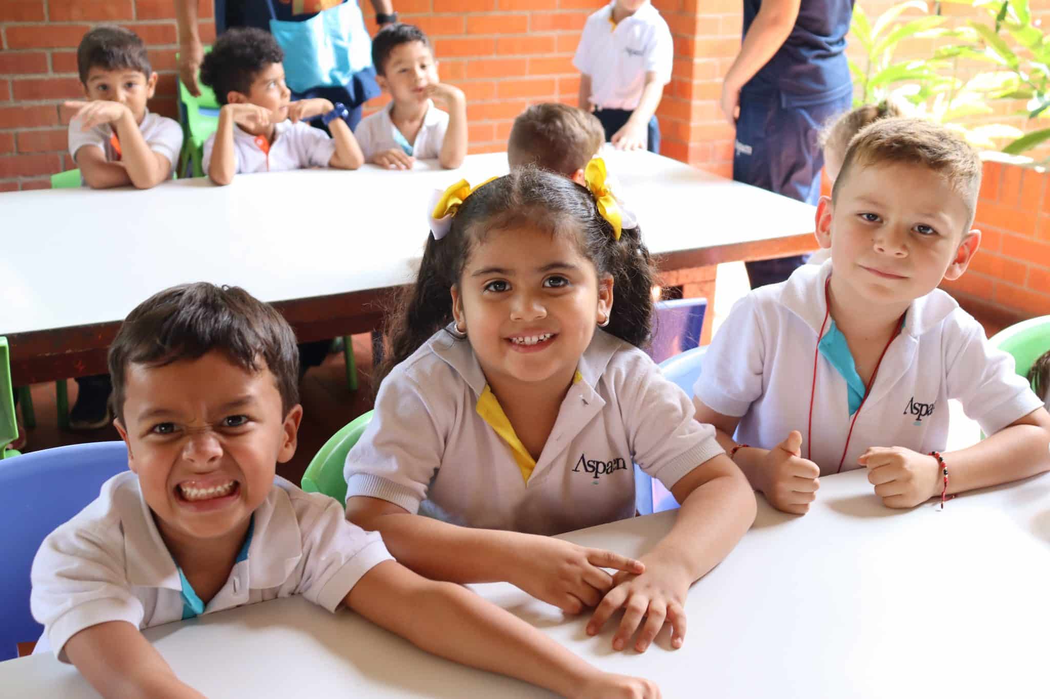 Gestión emocional en niños en el colegio Aspaen
